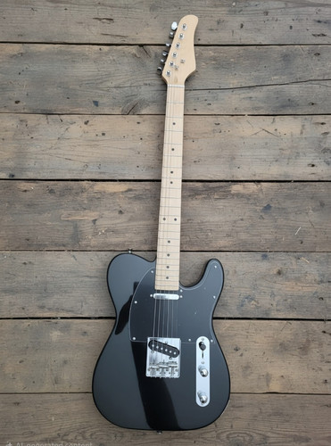 Style black string - black,, 6-string